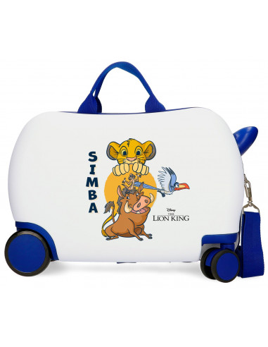 2441063 ABS ROLLING SUITCASE 4W.(2 MULTID.) 45CM. SIMBA´S FR